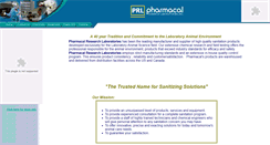 Desktop Screenshot of pharmacal.com